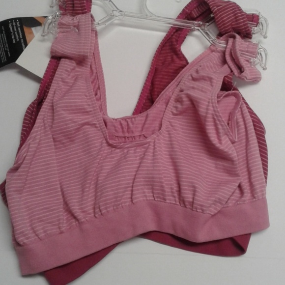 Bali Intimates & Sleepwear Bali Barely There Crop Top Bras Set Of 2